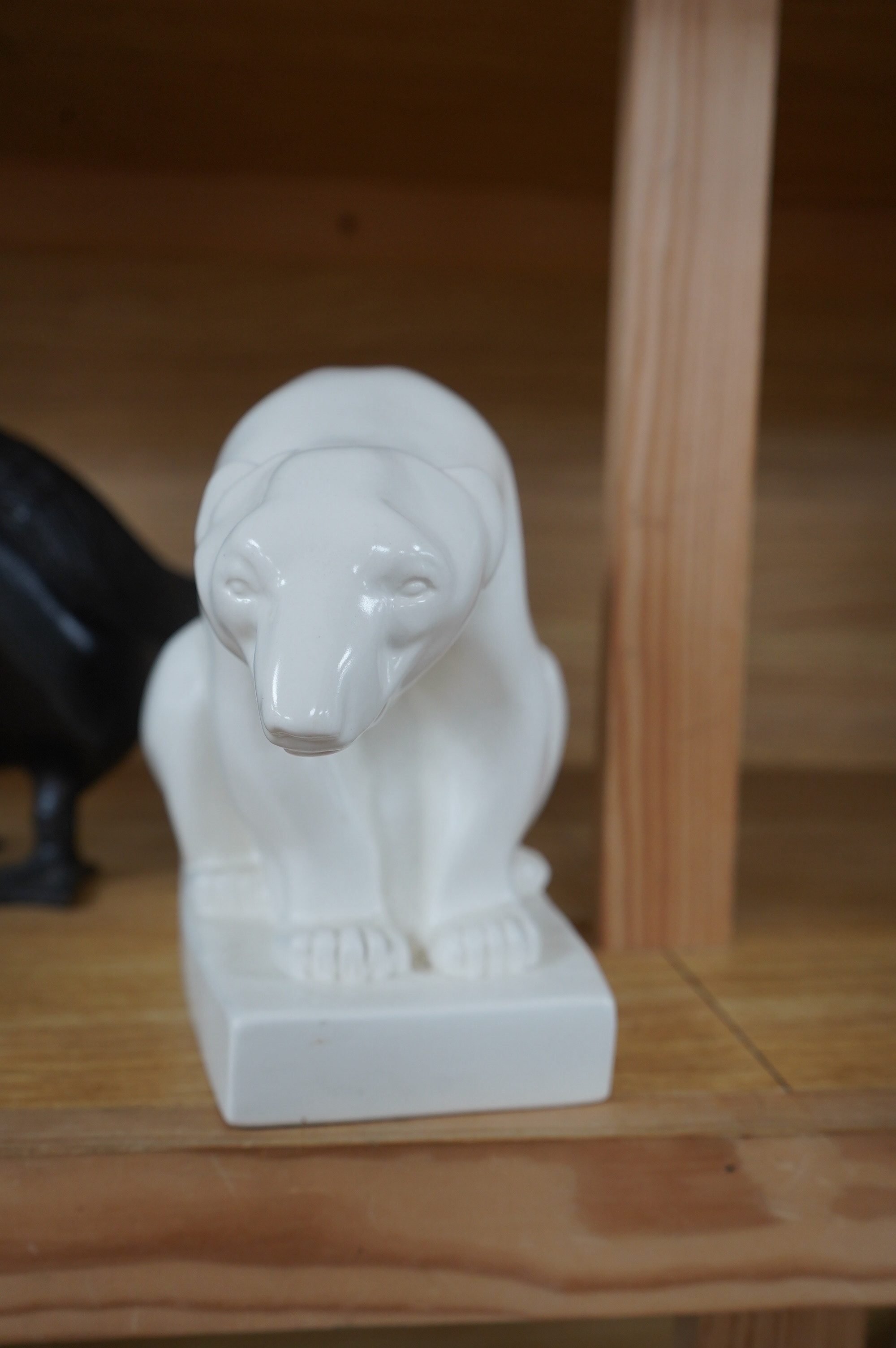 A Wedgwood model of a polar bear, John Skeaping design, 18cm. Condition - good